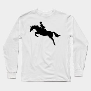 Horse show in watercolor Long Sleeve T-Shirt